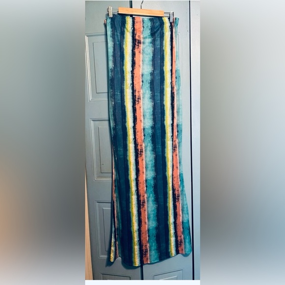 Fashion Nova Look Me Up And Down Ruched Multi Color Strapless Bodycon Dress - Picture 9 of 13